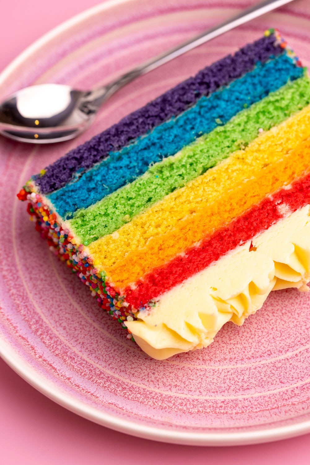 Sweet Tooth Rainbow Cake